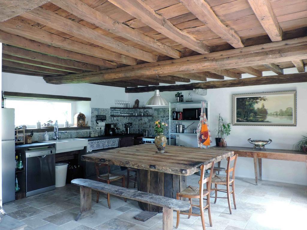 Domaine Lvd Avec Spa, Bois Et Riviere Privee La Bloutiere Exterior foto